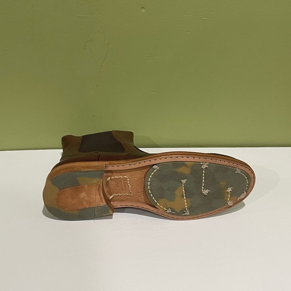 Sabatter boot slip on round toe leather calf cognac main image 5